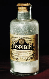 Frasco de Aspirina